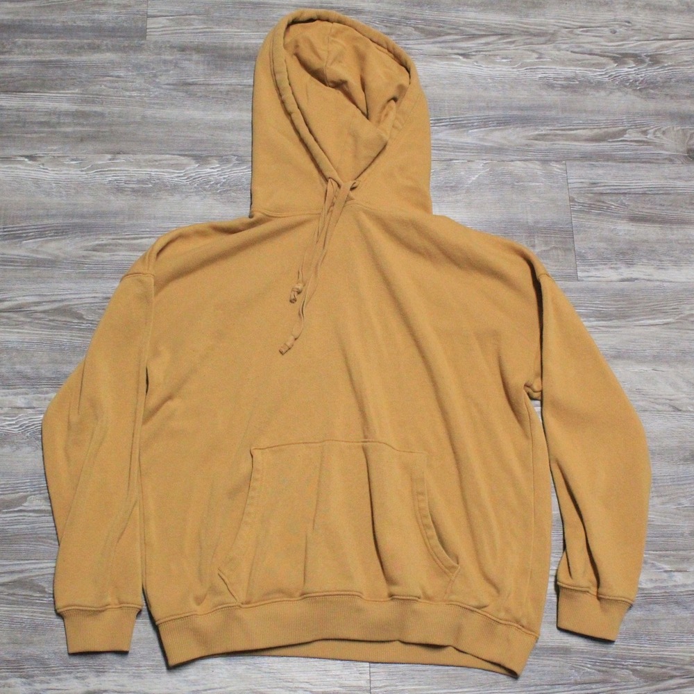 American Eagle Outfitters Hoodie Sz XS Mustard Yellow Soft Jegging Fit